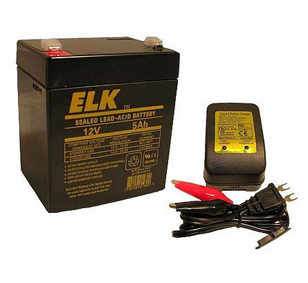 Battery Backup - 12VDC 5 Ah Battery & Charger