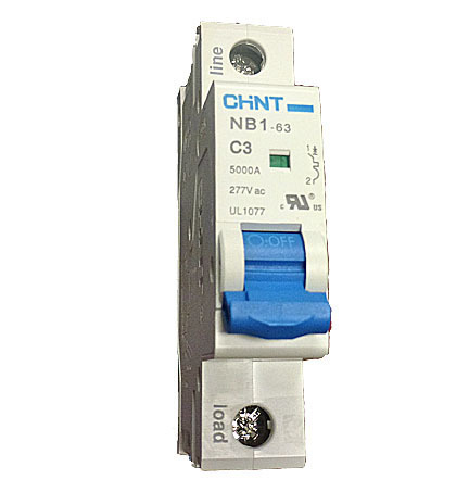 1 Pole Mini Circuit Breaker 5KA UL1077
