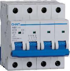 4 Pole Mini Circuit Breaker 5KA UL1077
