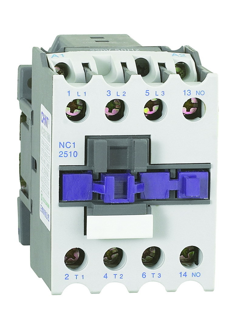NC1 AC Contactor, 25A, 3 Contact