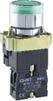 Pre-assembled Metal LED Flush PB, 1 contact