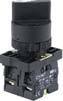 Pre-assembled plasticl, knob selector, 2 contact